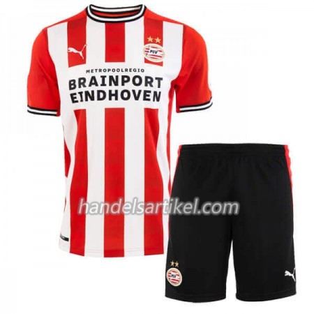 PSV Eindhoven Kinder Heim Trikotsatz 2020/21 Kurzarm (+ Kurze Hosen)